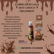 LUBRICANTE LALA HOT CHOCO ORGASMOS 